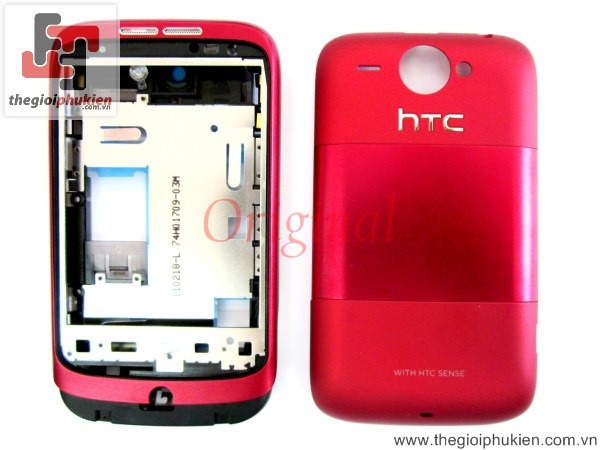 Vỏ HTC wildfire - G8 Original ( Red )